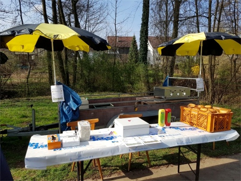 Der Bewirtungsstand des SGv